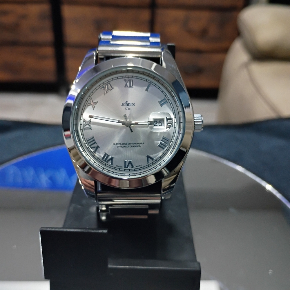 Silver Roman Numeral Watch - Picture 2 of 5